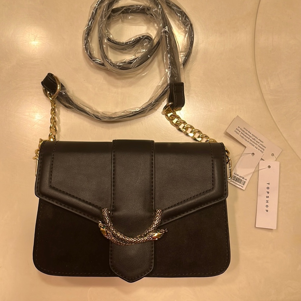 Black Topshop purse